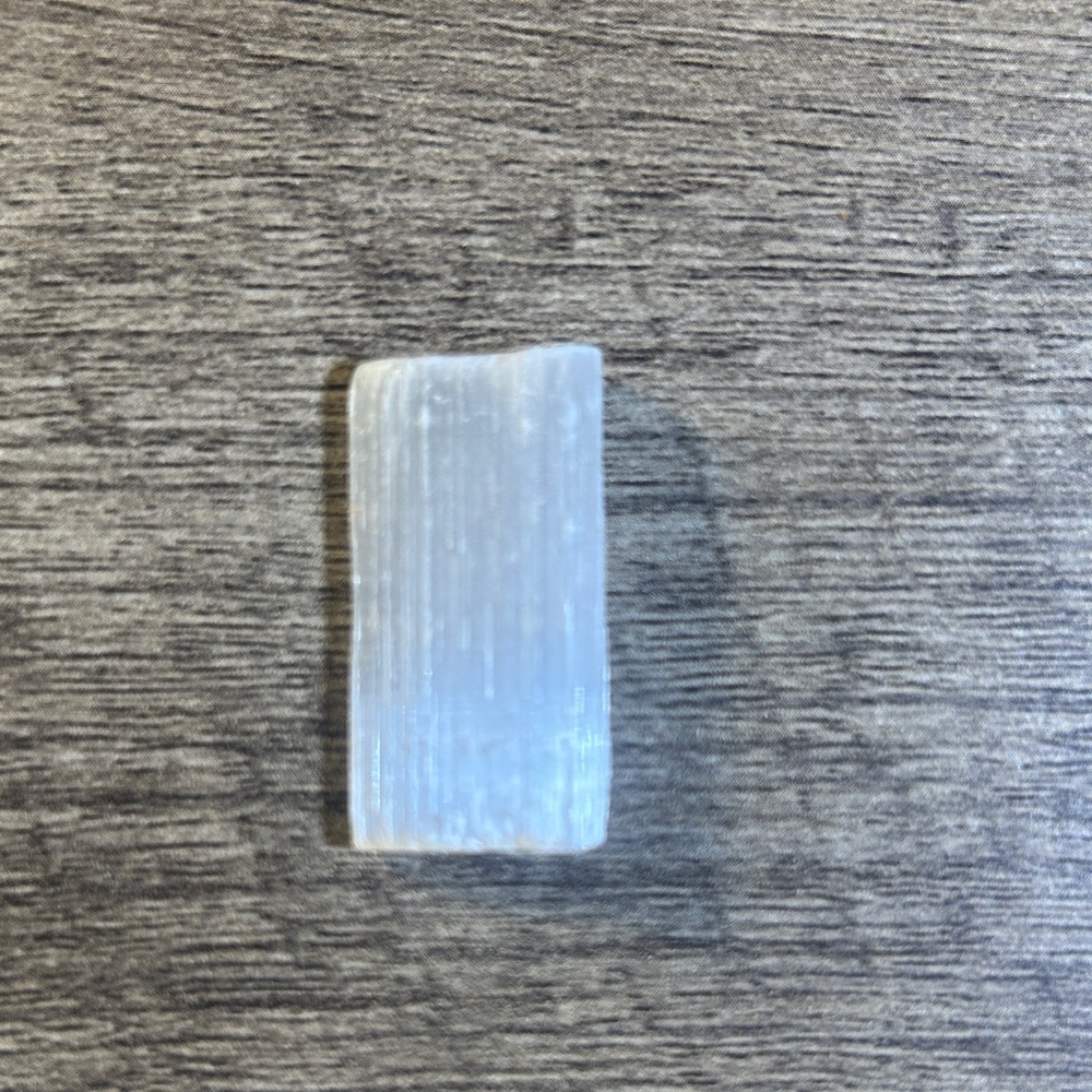 Rectangular White Crystal